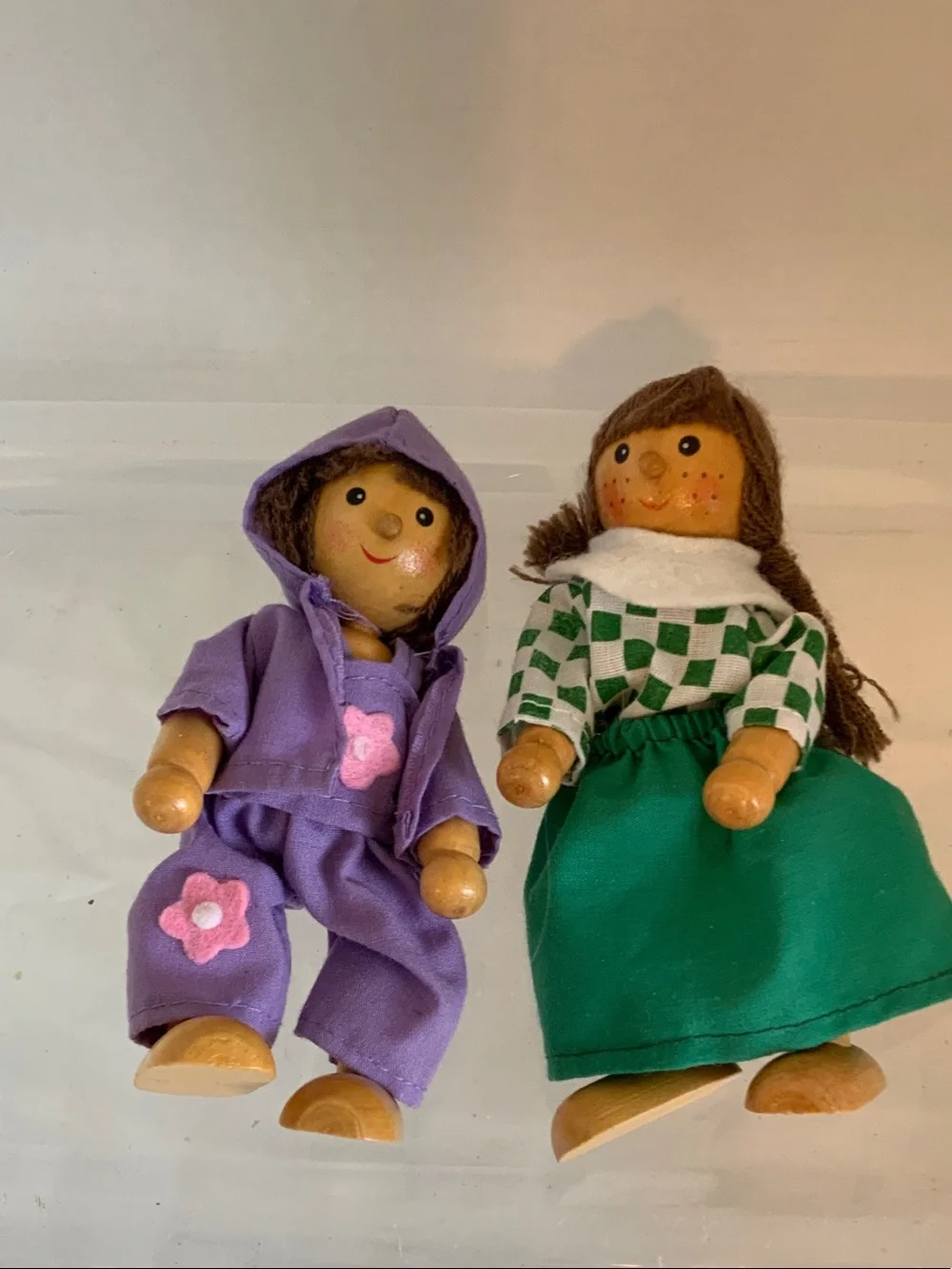 Purple Hooded Doll Outfit for Play Dolls - Kids Toy Clothing